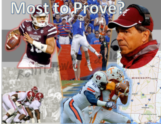 Top Five in SEC Football with the Most to Prove